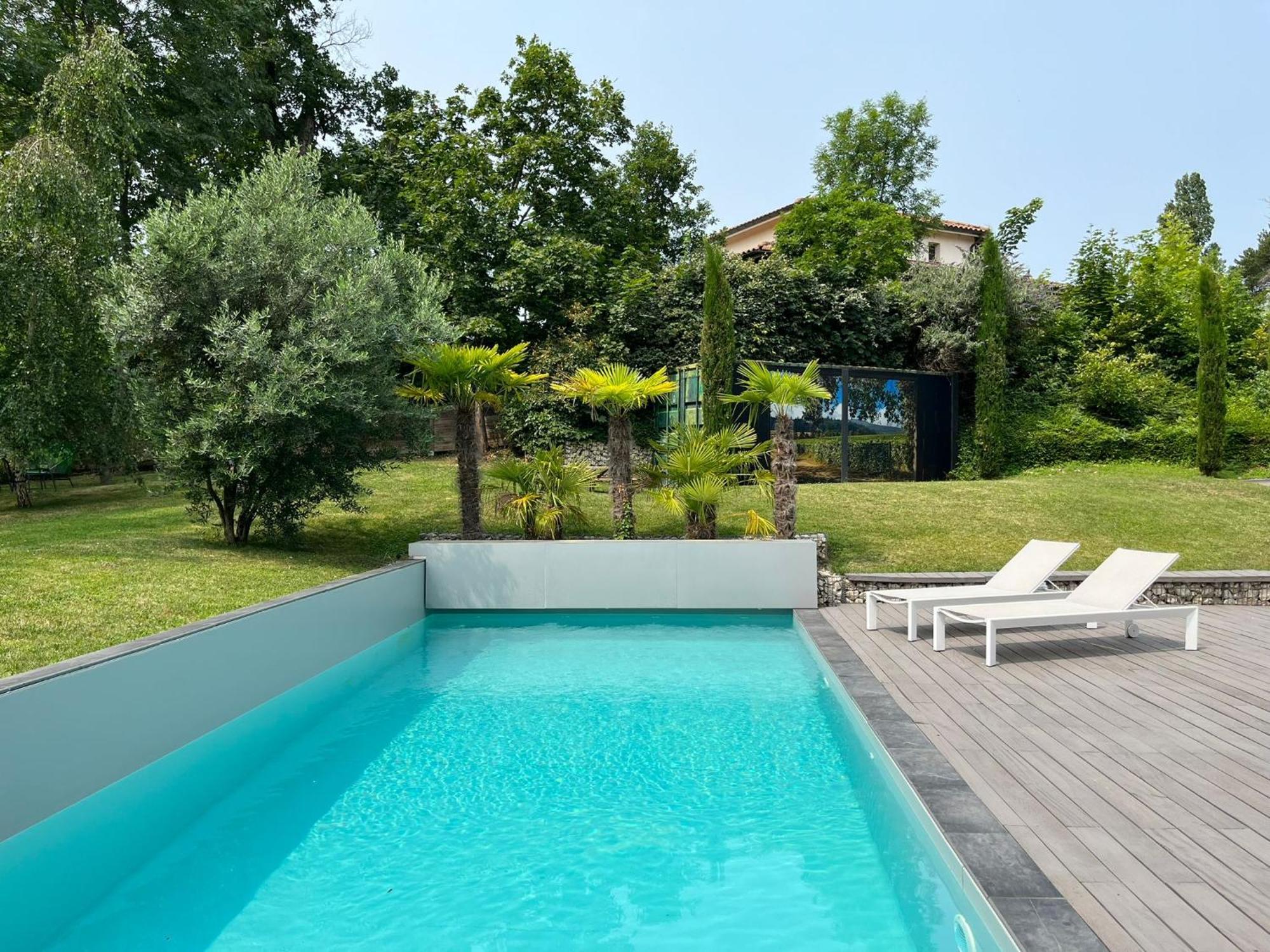 Villa Piscine A Proximite De Lyon Chaponost 外观 照片